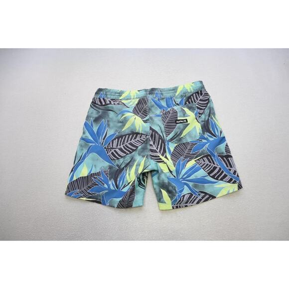 Hurley Phantom Board Shorts Floral Water Swim Trunks Surf Mens Size Small - Picture 6 of 7